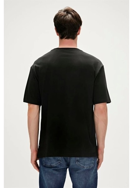 Tripart Black Men's T-Shirt fırsatları