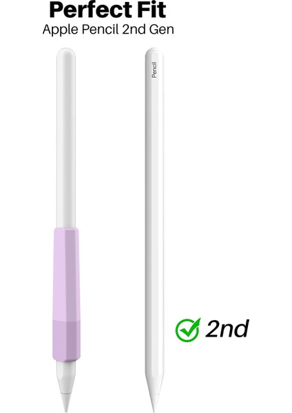 Ahastyle PT185 3 Adet Apple Kalem Için 2nd Nesil Kol Stylus Kalem Kavrama Silikon Kılıf Degrade Renk-Beyaz/mor Pembe (Yurt Dışından) fiyatları