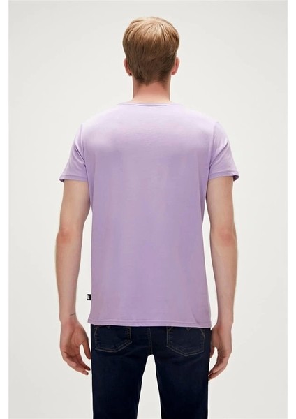 Tee Lavender Purple Men's T-Shirt modelleri