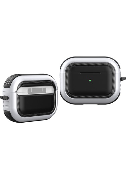 Airpods Pro-Style 8 Için Şık Tpu+Pc Anti-Damla Kablosuz Kulaklık Kılıfı Koruyucu Kapak (Yurt Dışından)