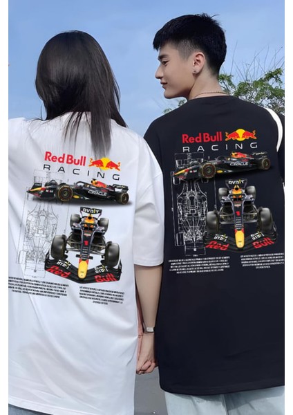Red Bull Retro Baskılı T-Shirt