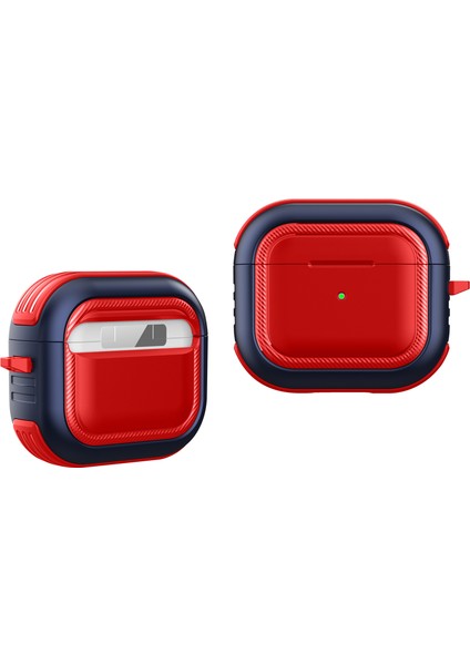 Bluetooth Kulaklık Anti-Damla Tpu + Pc Koruyucu Kılıf Kapak Airpods 3-Style 10 Için Asılı Toka ile (Yurt Dışından)