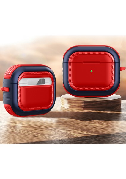 Bluetooth Kulaklık Anti-Damla Tpu + Pc Koruyucu Kılıf Kapak Airpods 3-Style 10 Için Asılı Toka ile (Yurt Dışından) fiyatları