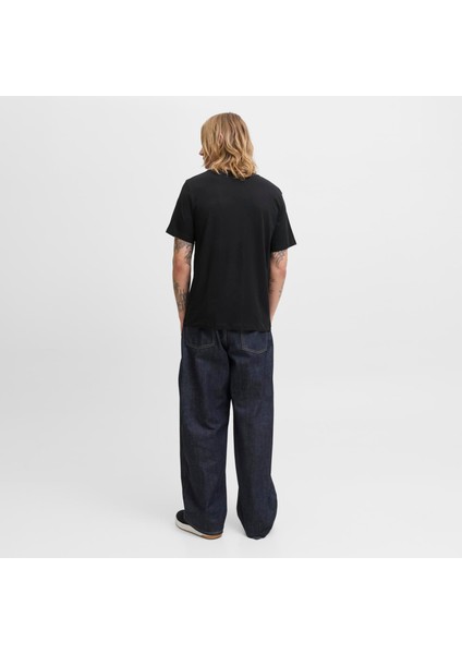 Erkek Gögüs Minimal Logo Baskili Tisört - Brandy fiyatları