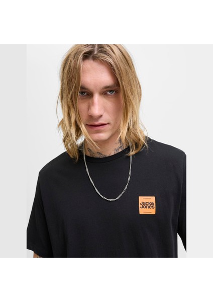 Erkek Gögüs Minimal Logo Baskili Tisört - Brandy fırsatları