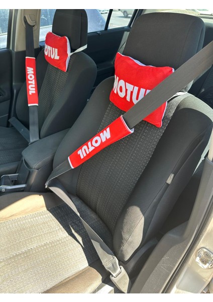 Motul Boyun Yastığı Emniyet Kemer Pedi Kırmızı fırsatları