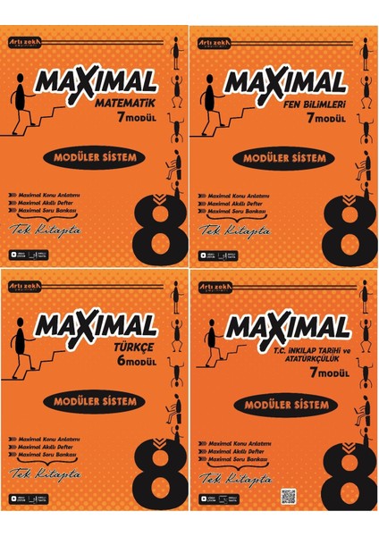 8. Sınıf Lgs Maximal 4'lü Set