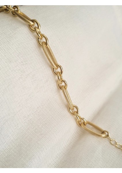 Xuping Çelik 14K Altın Kaplama Gold Bileklik fiyatları