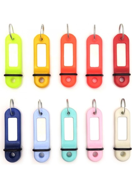 25 Adet Anahtarlık Otel Tipi Plastik Kimlik Karışık Renk fiyatları