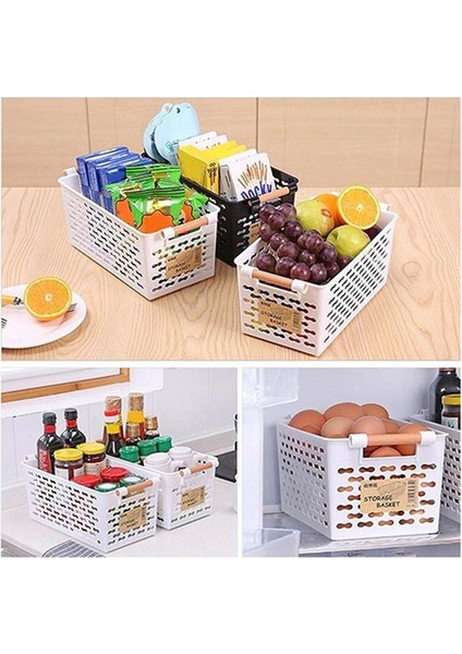 2 Adet Beyaz Buzdolabı Içi Düzenleyici Sebze Meyve Sepeti Mutfak Banyo Tezgah Altı Üstü Organizer fiyatları