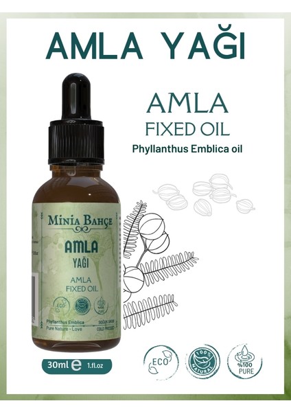 Amla Sabit Yağı, %100 Saf, 30 ml fiyatları