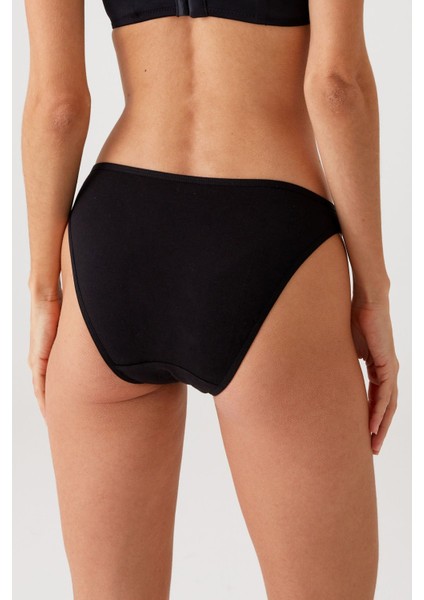 7'li Ekonomik Paket 2077 High Leg Classic Pamuklu Basic Külot modelleri