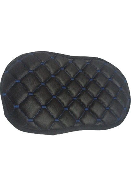 Kol Dayama Örtüsü Oval Siyah Deri Mavi Desen modelleri