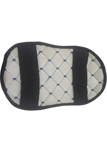 Kol Dayama Örtüsü Oval Siyah Deri Mavi Desen fırsatları