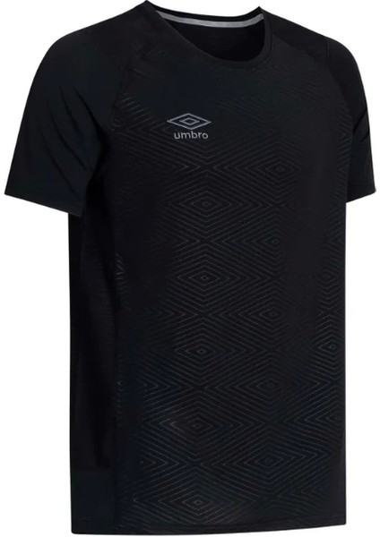 Bisiklet Yaka Spor T-Shirt TF0167 Siyah