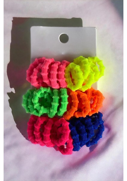 Karışık Renk Lastik Toka Set