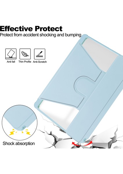 iPad Air 13 2024 Klavyeli Temizle Darbeye Dayanıklı Tablet Kılıfı (Yurt Dışından) fiyatları