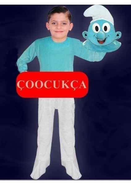 Çocuk Şirinler Kostümü modelleri