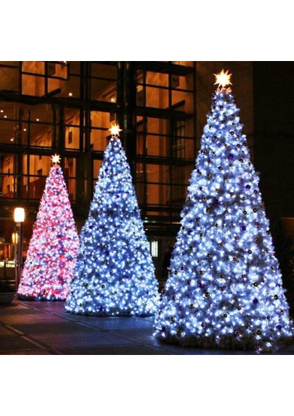 Yılbaşı LED Işık Ip LED Beyaz 10 mt 8 Anımasyon Eklenemez