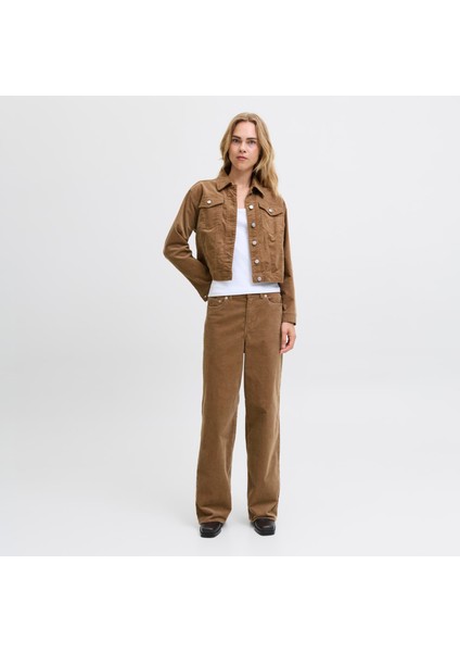 Kadin Wide Leg Pantolon - Gelly