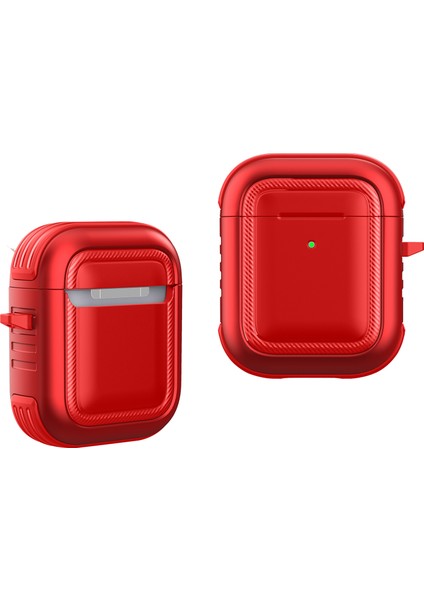 Moda Tpu + Pc Anti-Damla Toz Geçirmez Kablosuz Kulaklık Kılıfı Koruyucu Kapak Apple Airpod'lar Için Şarj Kutusu ILE(2016)/(2019)/AIRPODS ile Kablosuz Şarj KUTUSU(2019)-STIL 12 (Yurt Dışından)