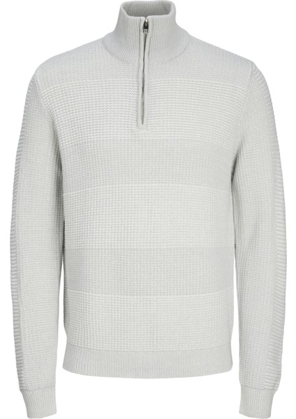 Büyük Beden Fermuar Kapamali Kazak - Hugo