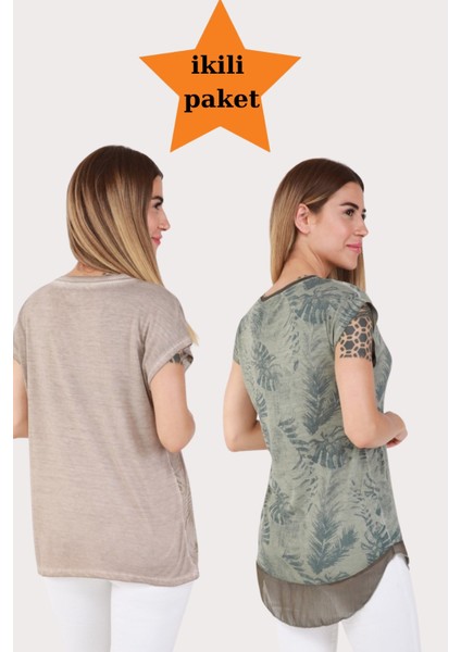 Süper Ikili Çok Satan Tshirt Paket fiyatları