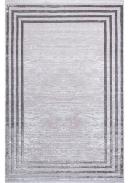 Poem PM04 Gri Modern Desen Halı
