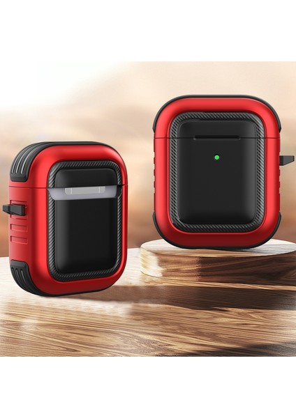 Moda Tpu + Pc Anti-Damla Toz Geçirmez Kablosuz Kulaklık Kılıfı Koruyucu Kapak Apple Airpod'lar Için Şarj Kutusu ILE(2016)/(2019)/AIRPODS ile Kablosuz Şarj KUTUSU(2019)-STIL 2 (Yurt Dışından) fiyatları