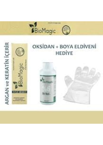 Organik H.madde Saç Boyası+Oksidan 90 ml / Tüm Renkler