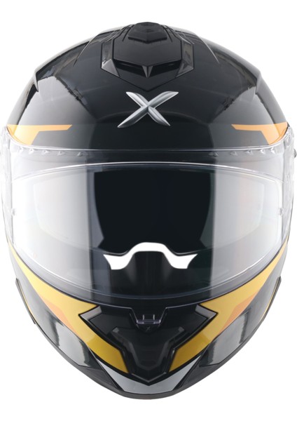 Brutale Kryptic Kask Black Yellow - Pinlock Dahil fiyatları
