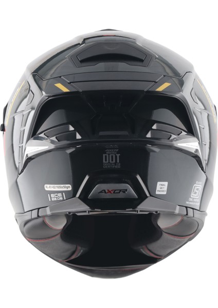 Brutale Kryptic Kask Black Yellow - Pinlock Dahil fırsatları