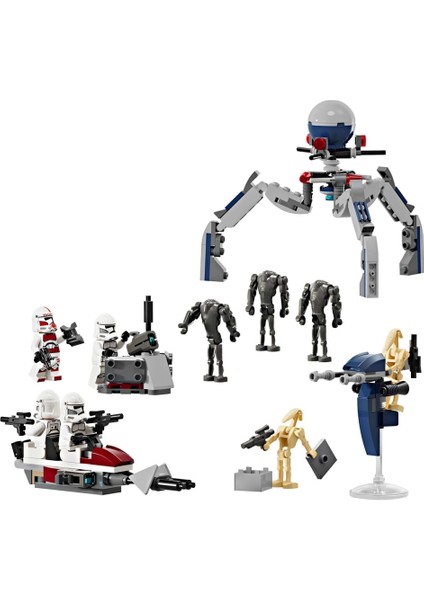 Nessiworld LEGO Klon Trooper ve Savaş Droidi Savaş Paketi 75372 fırsatları