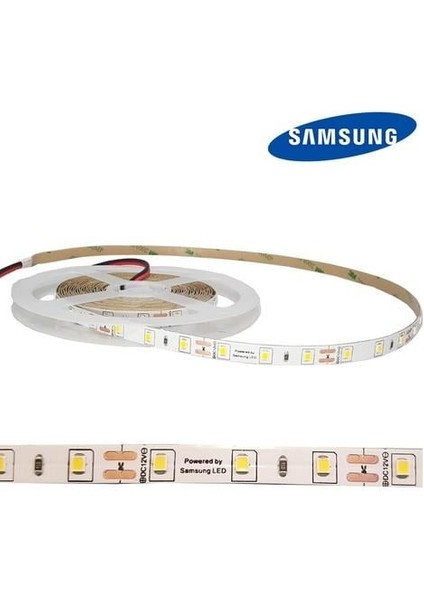 Samsung Şerit LED 12V 2835/60 Ledli 4000K Iç Mekan IP20