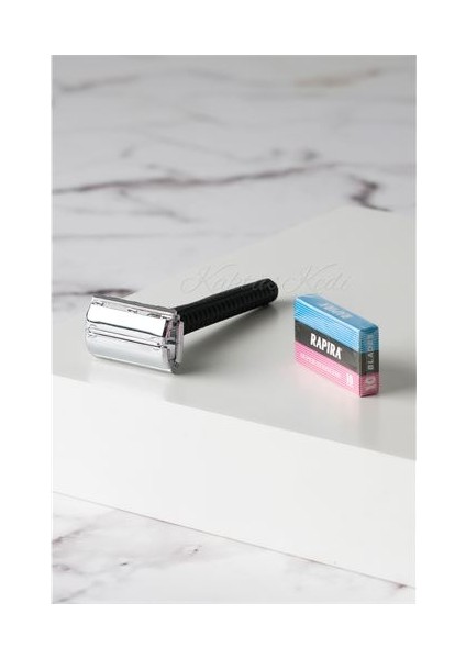 Orak Manuel Tıraş Makinesi | Geleneksel Tıraş Aleti | 10 Jilet Hediyeli