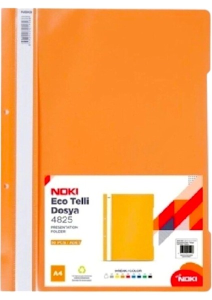 Turuncu Telli Dosya 50LI Paket
