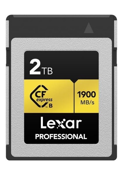 <![cdata[lexar 2tb Professıonal Gold LCXEXPR002T-RNENG Cfexpress 4.0 Type-B Kart]]>