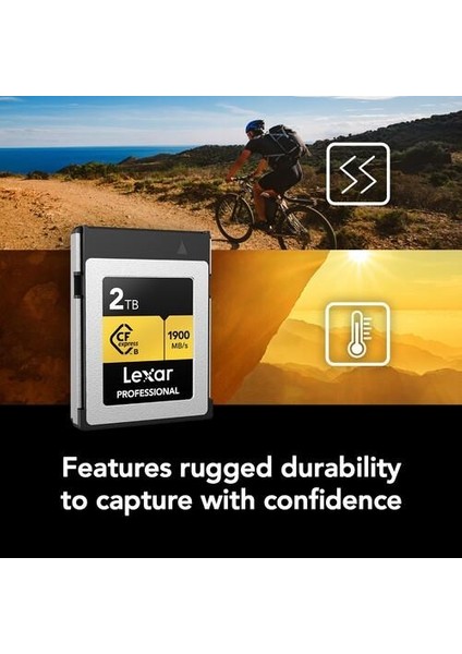 <![cdata[lexar 2tb Professıonal Gold LCXEXPR002T-RNENG Cfexpress 4.0 Type-B Kart]]> modelleri