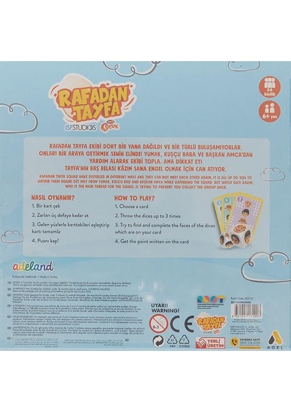 and Rafadan Tayfa Ekip Toplaniyor Kart Oyunu fiyatları
