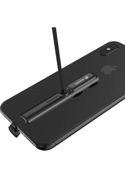 Gaming2 Lightning 8pin Veri Şarj KABLOSU/2M/270 Derece L ŞEKLINDE/2,1A-SIYAH (Yurt Dışından) fırsatları