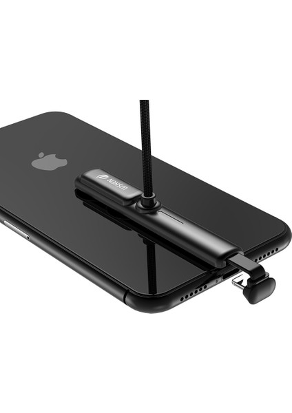 Gaming2 Lightning 8pin Veri Şarj KABLOSU/2M/270 Derece L ŞEKLINDE/2,1A-SIYAH (Yurt Dışından) indirimleri