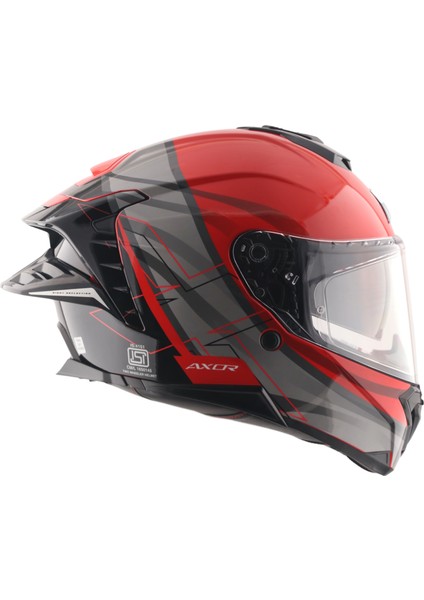 Brutale Surges Kask Black Red - Pinlock Dahil modelleri