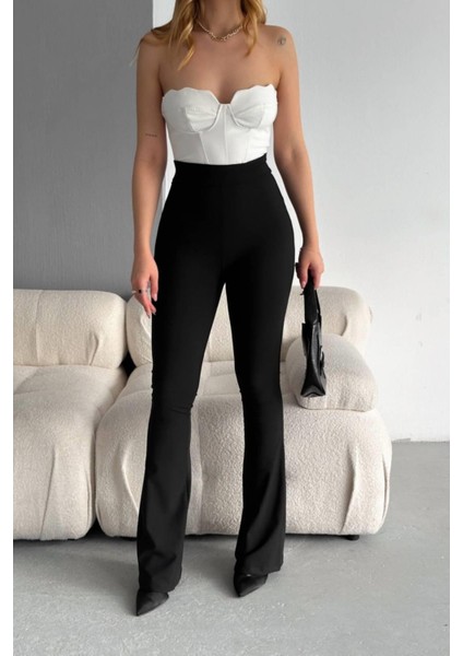 Kadın Siyah Gipe Dalgıç Ispanyol Tekalt 2267