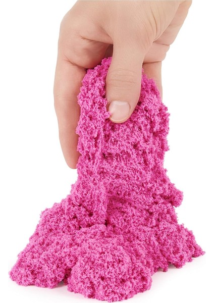 Kinetik Kum 3 kg Pembe ve 6 Parça Kale Kum Kalıpları Seti fiyatları