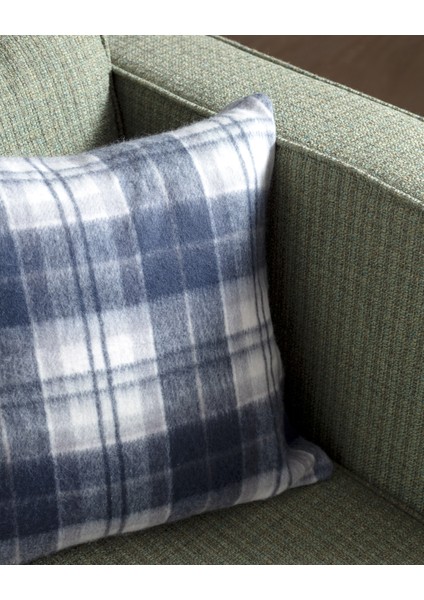 Talcy Kırlent Kılıfı - Gri/İndigo - 45x45 cm fiyatları