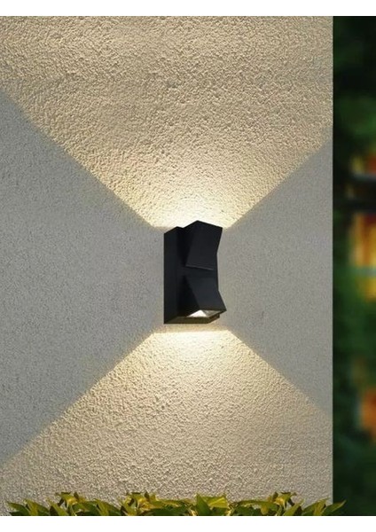 Elektrikle Çalışır, 3000 Kelvin Günışığı 6 Watt LED Aplik, Bahçe, Balkon, Banyo, Teras, Duvar Aplik fiyatları