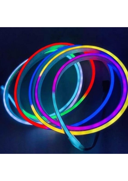 12V Piksel Neon LED 6X12MM Adreslenebilir Rgb 5 Metre modelleri