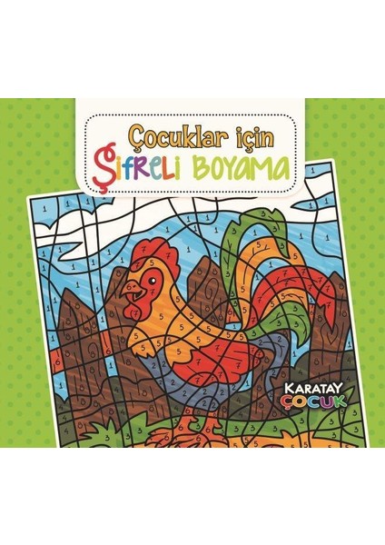 Karatay Çocuklar Için Şifreli Mandala