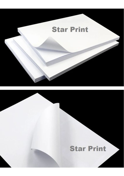 20 Adet 150GSM A4 Yapışkanlı Parlak Fotoğraf Kağıdı fırsatları