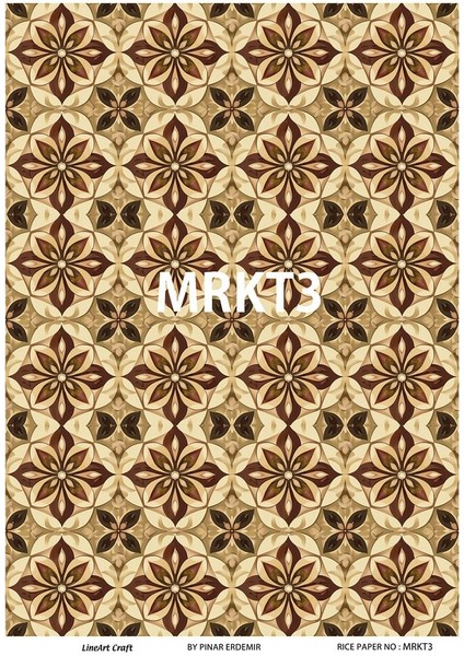Kakma Serisi Mrkt3 Pirinç Dekopaj 30 * 42 cm